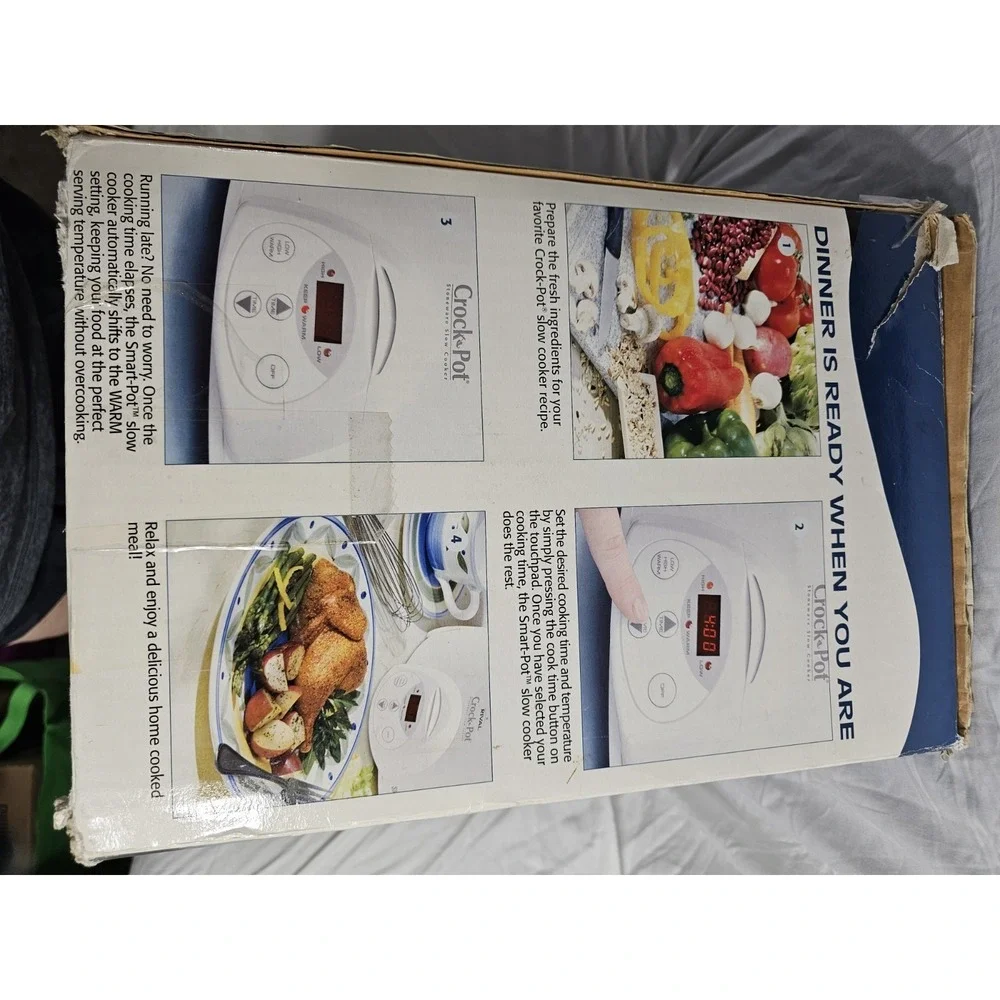 Vintage 2001 RIVAL 6.5QT CROOKPOT - Never Used